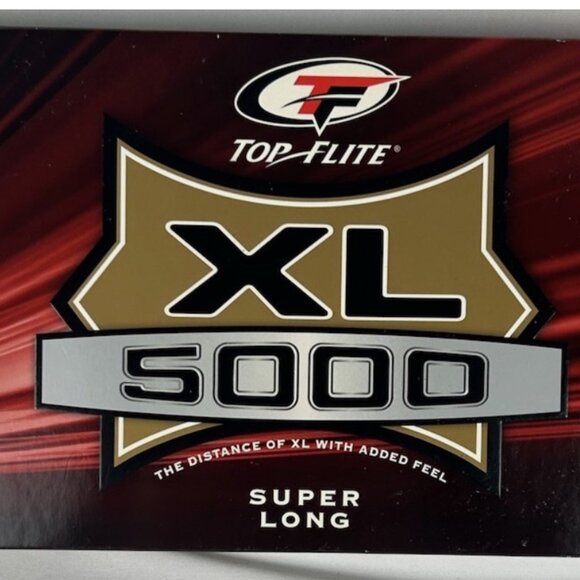 Top Flite Other - SEALED Top Flite XL 5000 Super Long Golf Balls 15 Balls Max Distance New